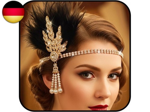 1920s stirnband damen - 1920s, flapper